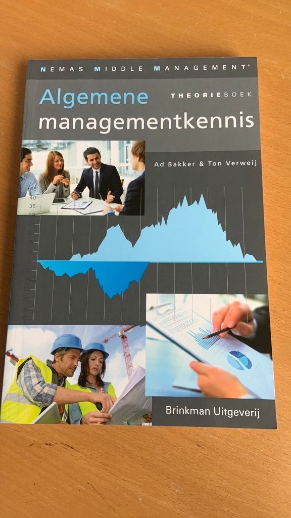 Theorieboek algemene managementkennis, Ophalen of Verzenden, Beta, Zo goed als nieuw, HBO