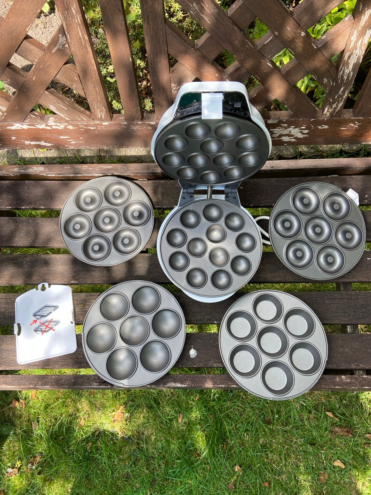 Donutmaker met verwisselbare platen -   nieuw, Ophalen, Nieuw