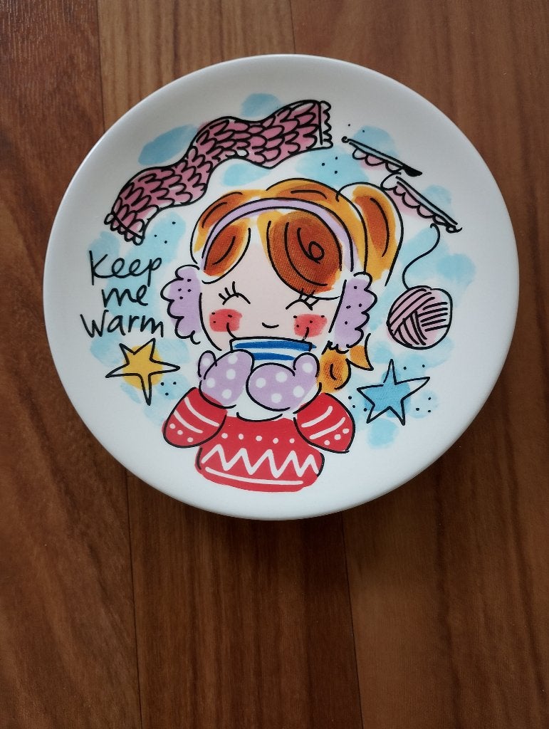Blond Amsterdam: bord, kan en mokken met vrolijke prints, Overige merken, Keramiek, Nieuw, Ophalen of Verzenden