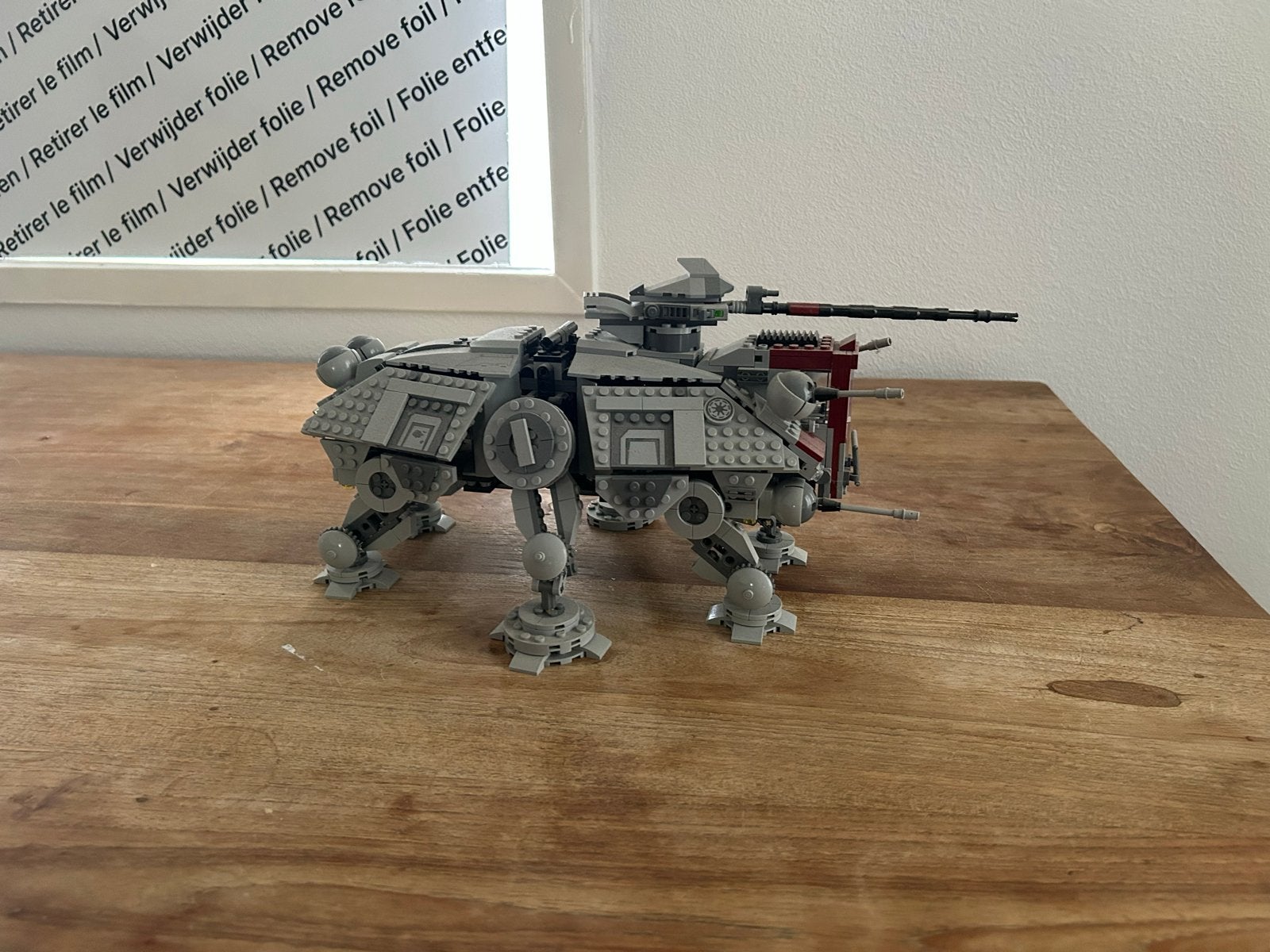 Lego Star Wars AT-TE Walker (75337) met figuren, Inclusief minifiguren, Gebruikt, Star Wars, Verzenden