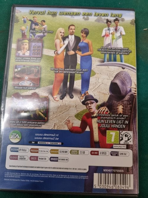 dvd rom de sims 2 voor pc, Ophalen of Verzenden