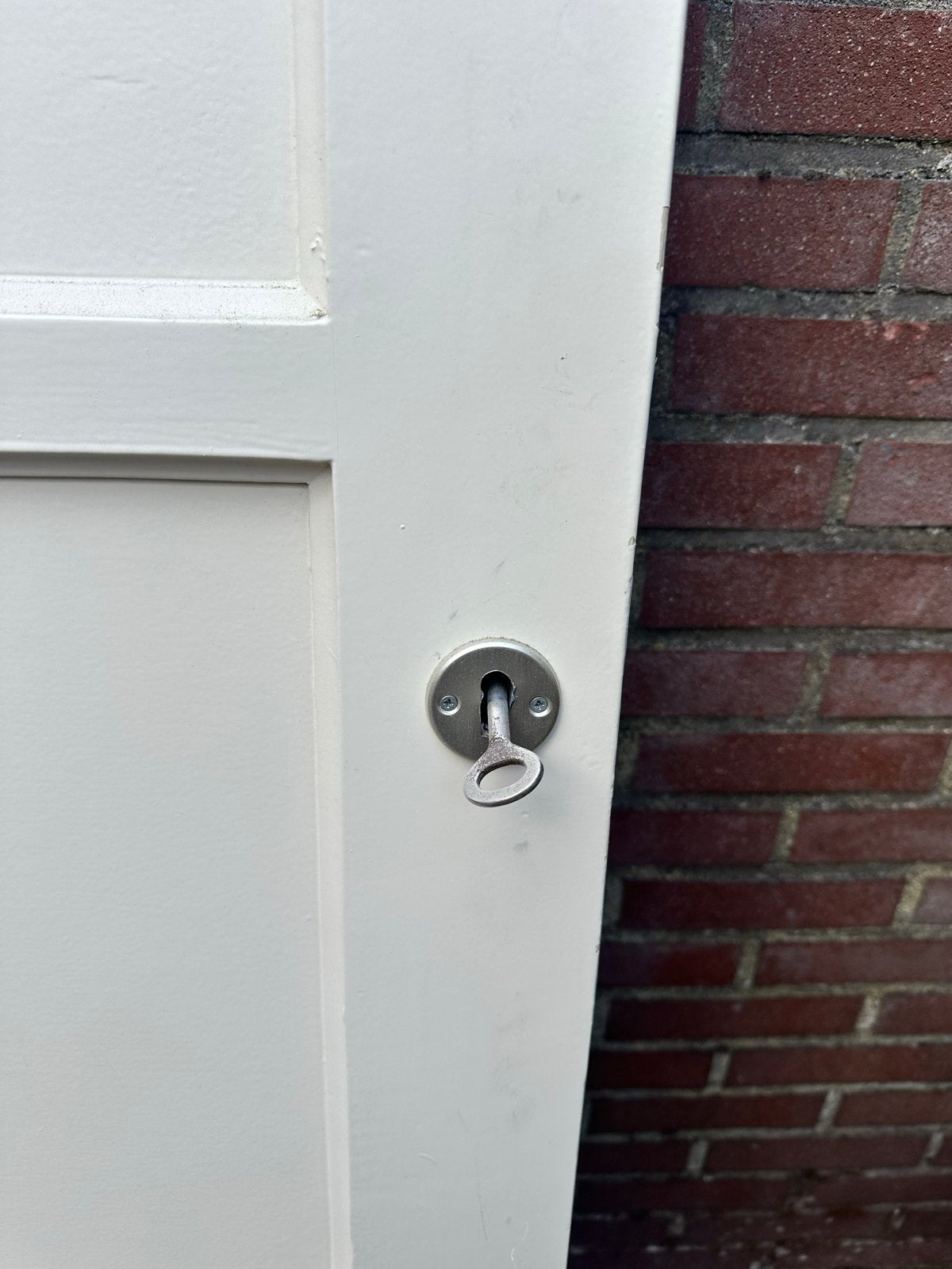 Binnendeuren harthouten set van 2 met sleutelgat, Ophalen, Gebruikt, 80 tot 100 cm, Binnendeur