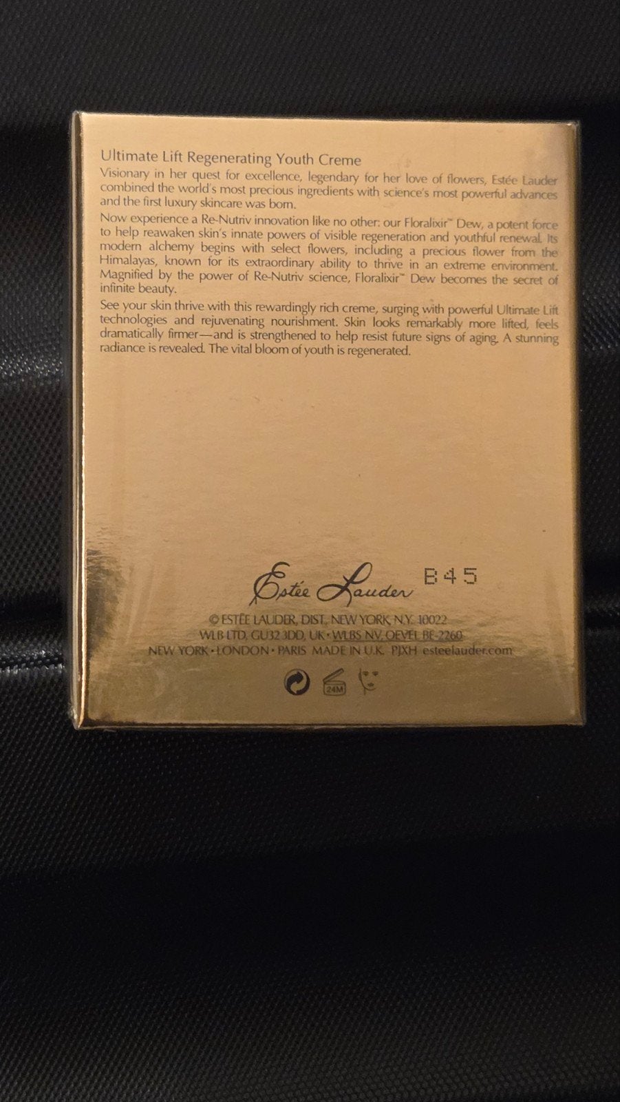 Estée Lauder Re-Nutriv creme 50ml, Verzenden, Nieuw, Ogen, Verzorging
