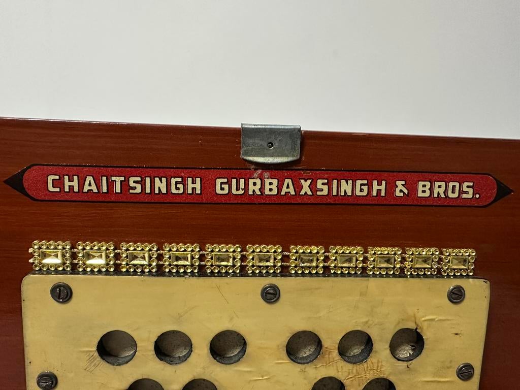 Harmonium  CHAITSINGH GURBAXSINGH & BROS / 2 Reeds, Ophalen of Verzenden, Zo goed als nieuw, Overige aantallen, Overige merken