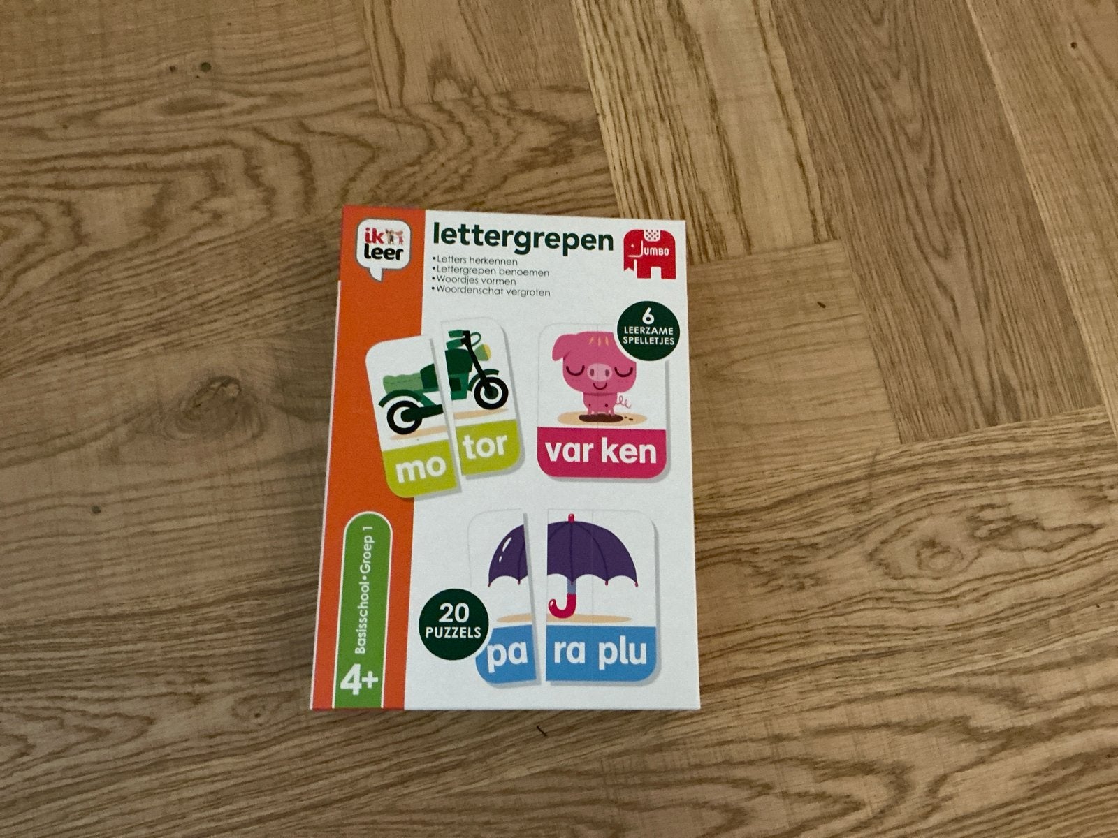 Ik leer lettergrepen - Jumbo educatief spel, Ophalen, Gebruikt, Taal en Lezen