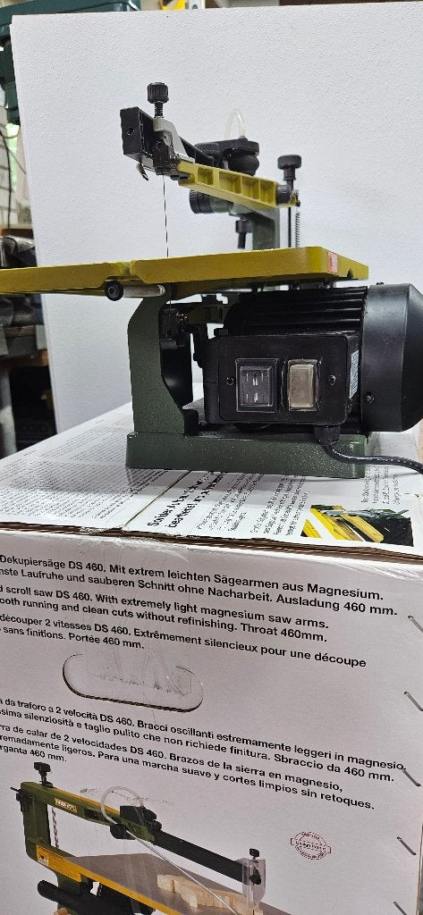 Proxxon 2-toeren decoupeerzaag DS460, Ophalen, Minder dan 30 mm, Proxxon, Decoupeerzaag