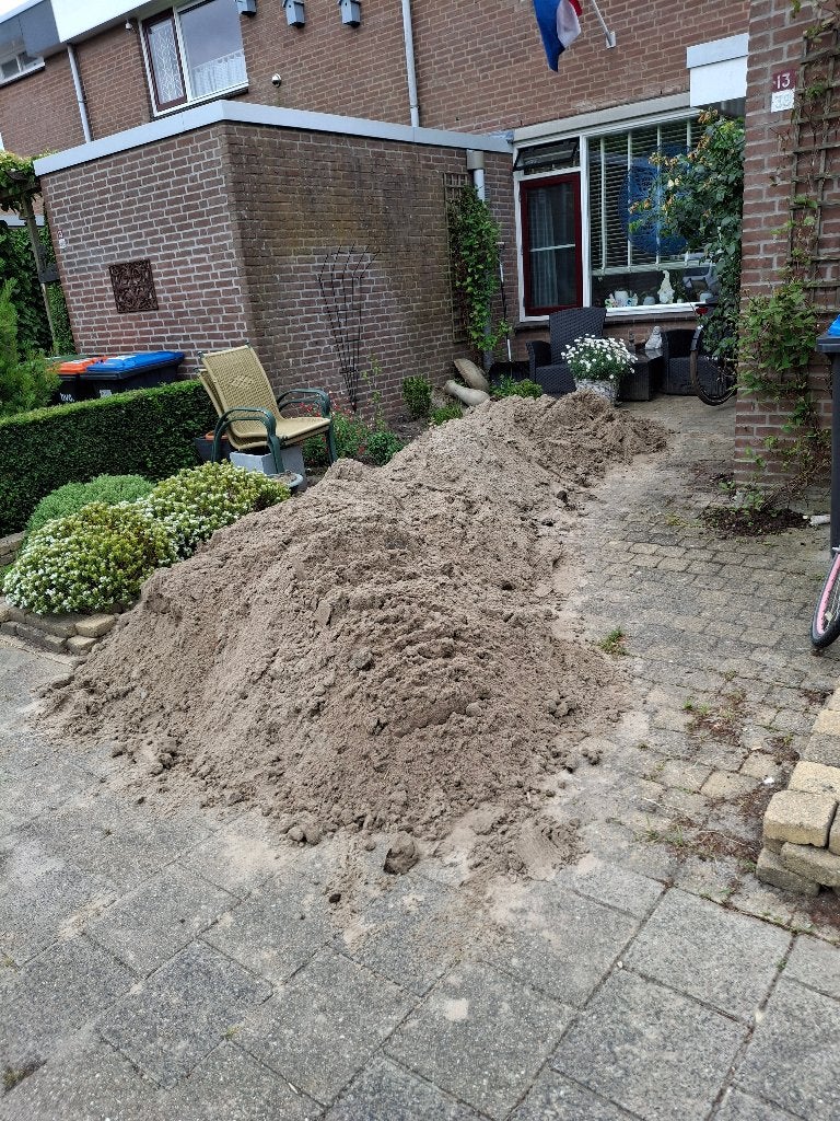 GRATIS Ophoogzand, Ophalen, Gebruikt, Ophoogzand