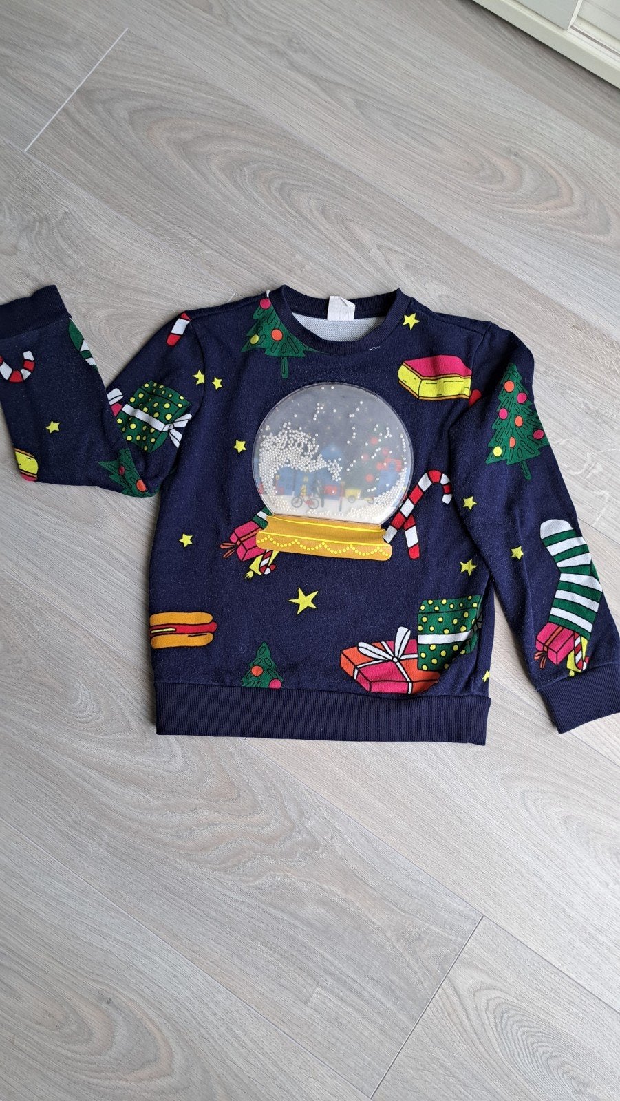 ** Mooie Kersttrui maat 134/140, Ophalen, Trui of Vest, Zo goed als nieuw, Hema