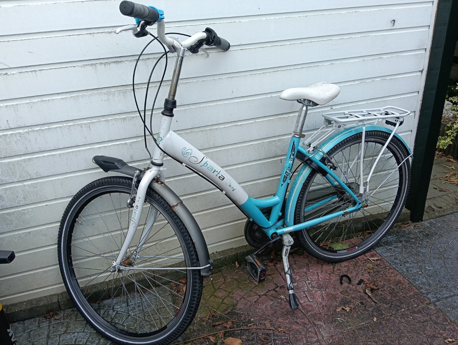 meisjes fiets, 26 inch of meer, Sparta, Gebruikt, Velgrem