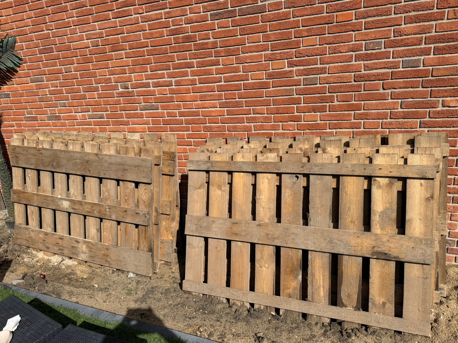 13 x goede gebruikte vlonders  (23 vierkante meter) 175,-, Tuin en Terras, Ophalen, Gebruikt, Hout