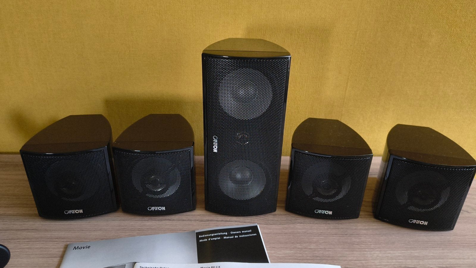 Canton movie 80 CX surround luidsprekers, Ophalen, Gebruikt, 60 tot 120 watt, Overige merken