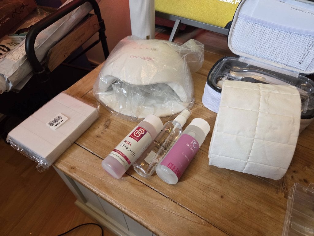 Gellac set, Ophalen, Gebruikt, Overige kleuren, Handen en Nagels