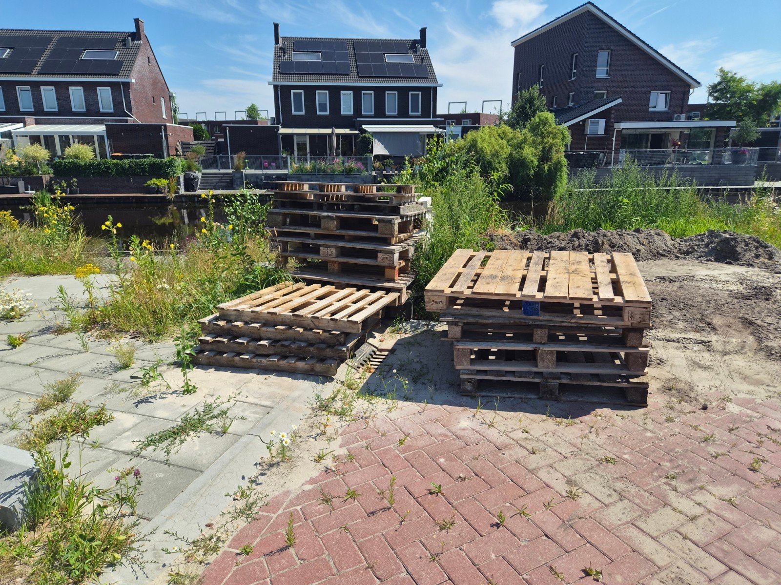 Gebruikte Pallets diverse afmetingen incl. Europallets, Ophalen, Gebruikt, 50 mm of meer, Pallet