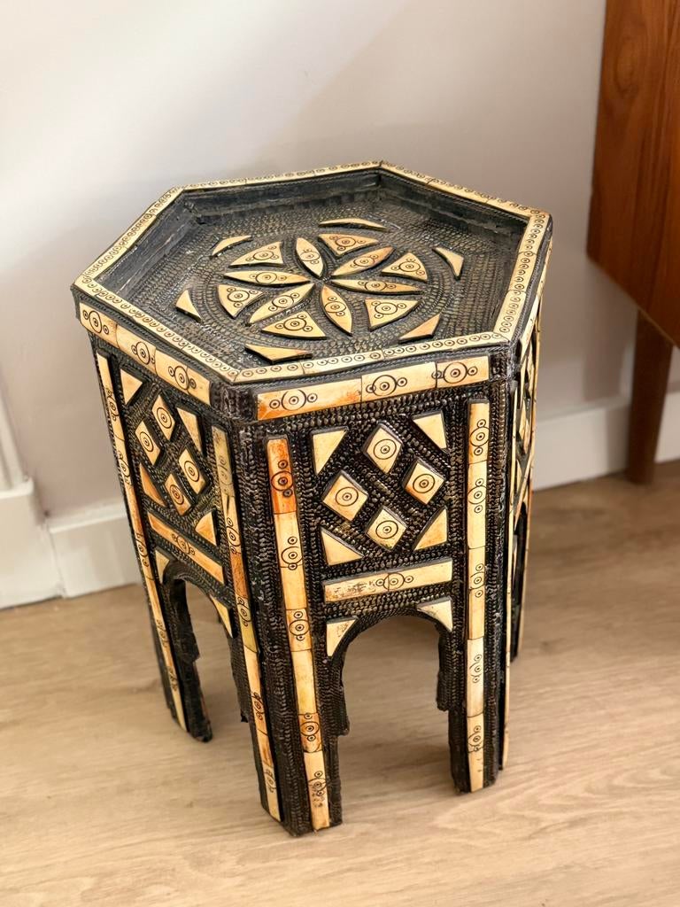 Vintage Marokkaanse Tafel, Ophalen of Verzenden