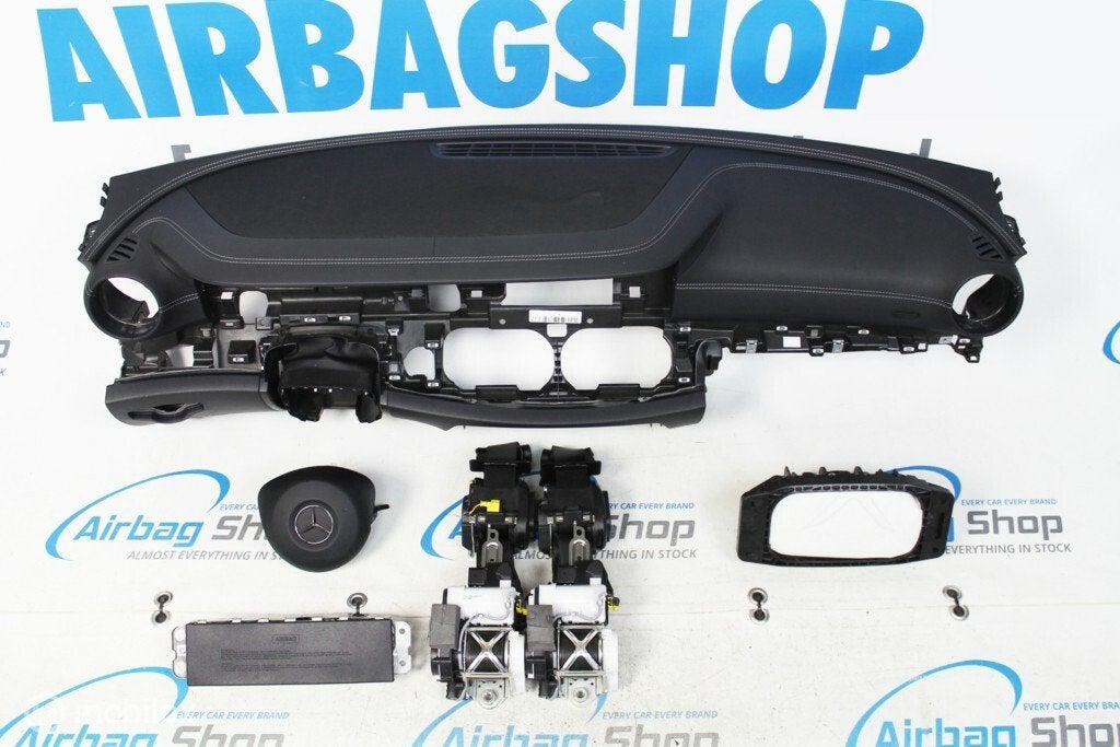 Airbag set - Dashboard wit stiksel Mercedes E klasse W213, Auto-onderdelen