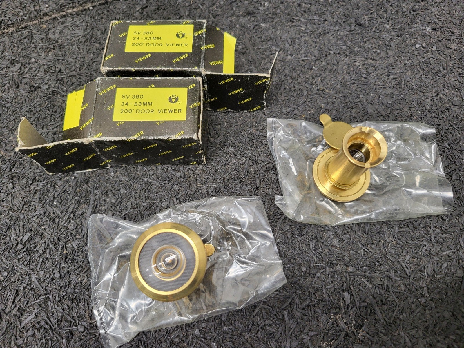 2x nieuwe deurspion 200 wide angle Doorviewer., Ophalen of Verzenden, Nieuw
