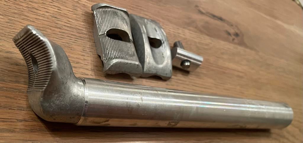 Zadelpen zadel pen kalloy 27,2 aluminium, Ophalen of Verzenden, Zo goed als nieuw
