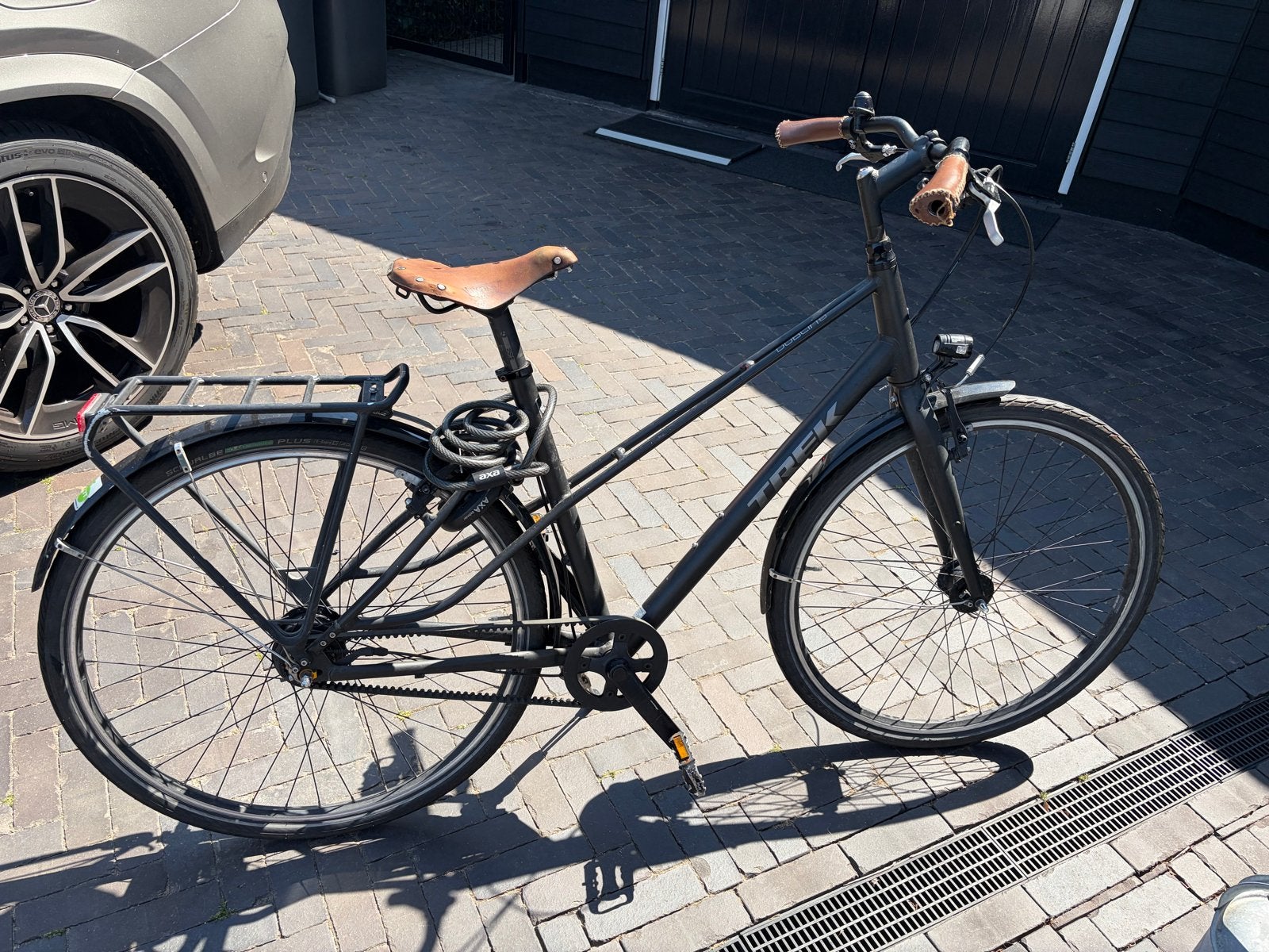 Nette Trek Dublin 5 trekfiets met 8 naafversnellingen, Fietsen en Brommers, Versnellingen, Zo goed als nieuw, 50 tot 53 cm, Ophalen