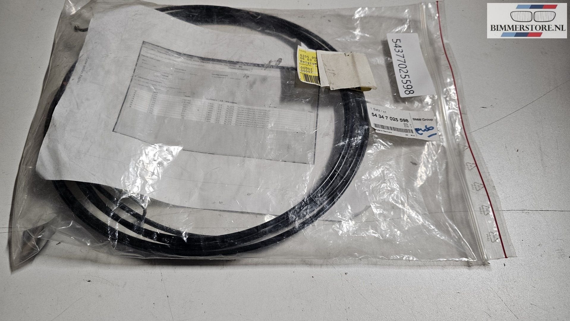 Hydrolische leiding set rechts  Cabrio dak BMW 3 serie E46 5, Auto-onderdelen, Gebruikt, -, -, Ophalen of Verzenden