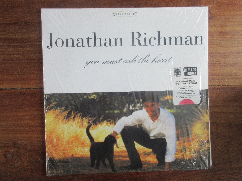 Jonathan Richman You Must Ask The Heart - LP Pink, Cd's en Dvd's, Ophalen of Verzenden, Gebruikt, 12 inch