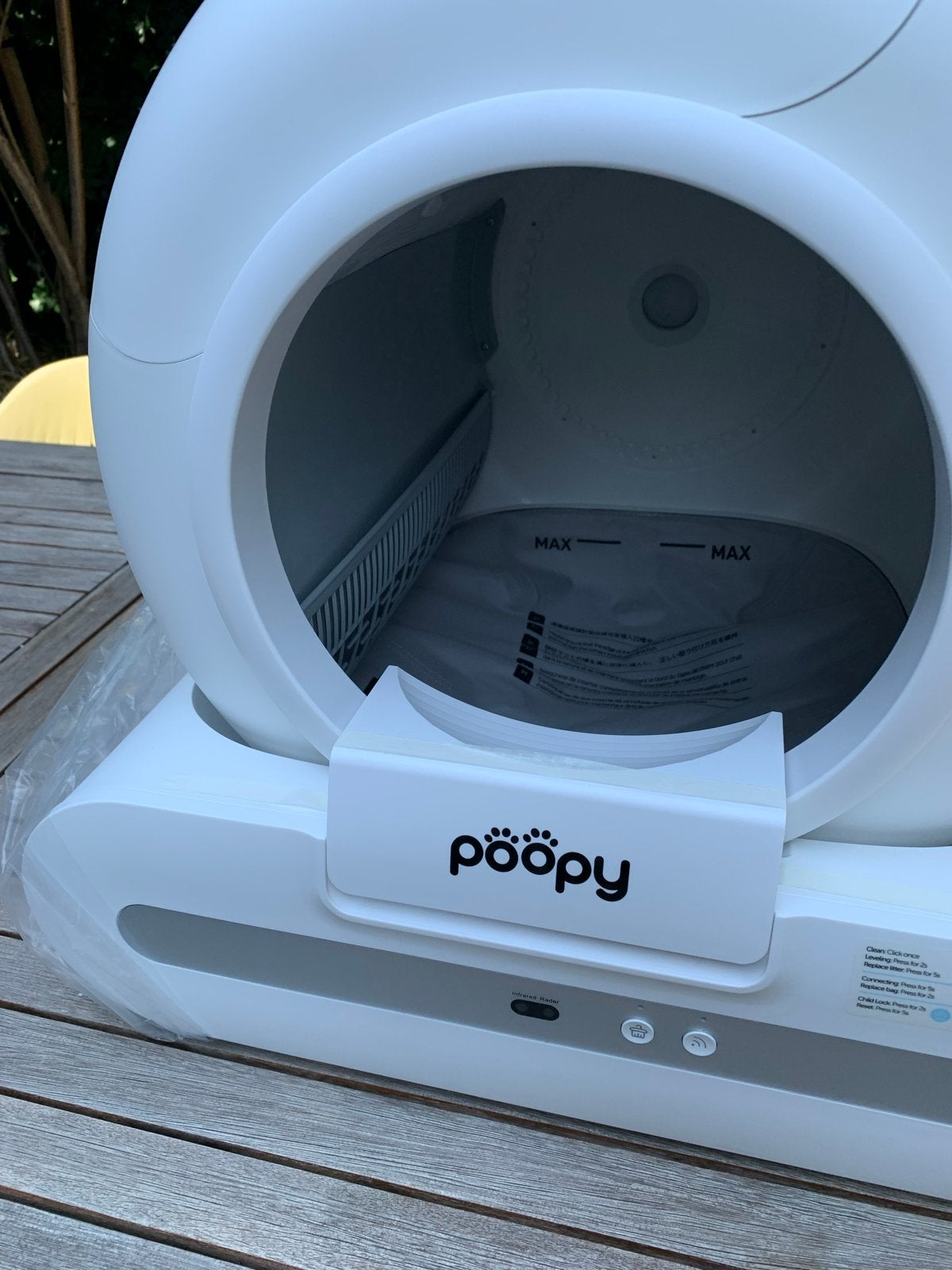 Zelfreinigend kattenbak merk Poopy nieuw, Dieren en Toebehoren, Ophalen, Nieuw