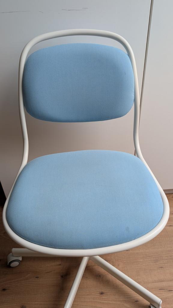 IKEA Örfjäll bureaustoel, Huis en Inrichting, Bureaustoelen, Ophalen, Gebruikt, Blauw, Bureaustoel
