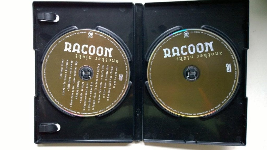 Racoon - Another Night (DVD), Alle leeftijden, Ophalen of Verzenden, Zo goed als nieuw, Concert