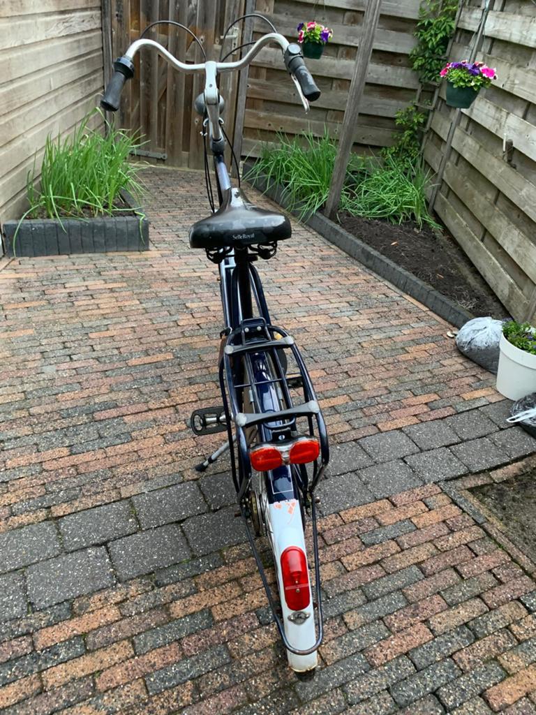 Gazelle herenfiets, Fietsen en Brommers, Fietsen | Dames | Damesfietsen, Ophalen, Gebruikt, Versnellingen, 56 cm of meer