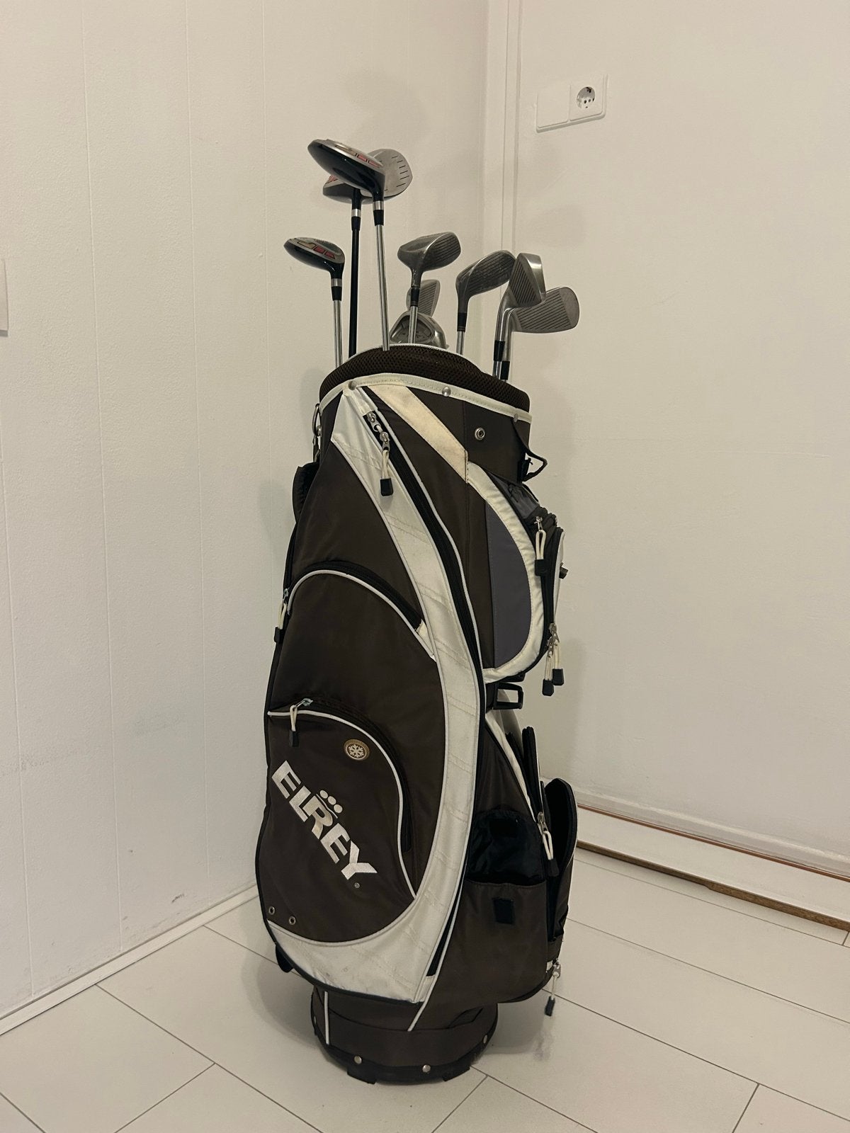 Golfset: Mizuno WideC ijzers, ElRey Tas & 3,5W, Sport en Fitness, Golf, Ophalen, Gebruikt, Set, Overige merken