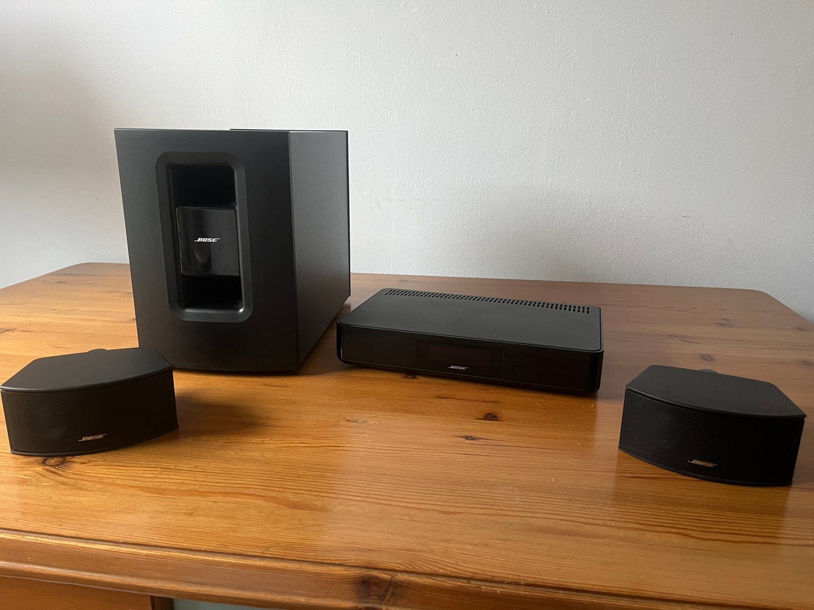 Bose Cinemate 220 set, Gebruikt, 2.1-systeem, 70 watt of meer, Overige spelers