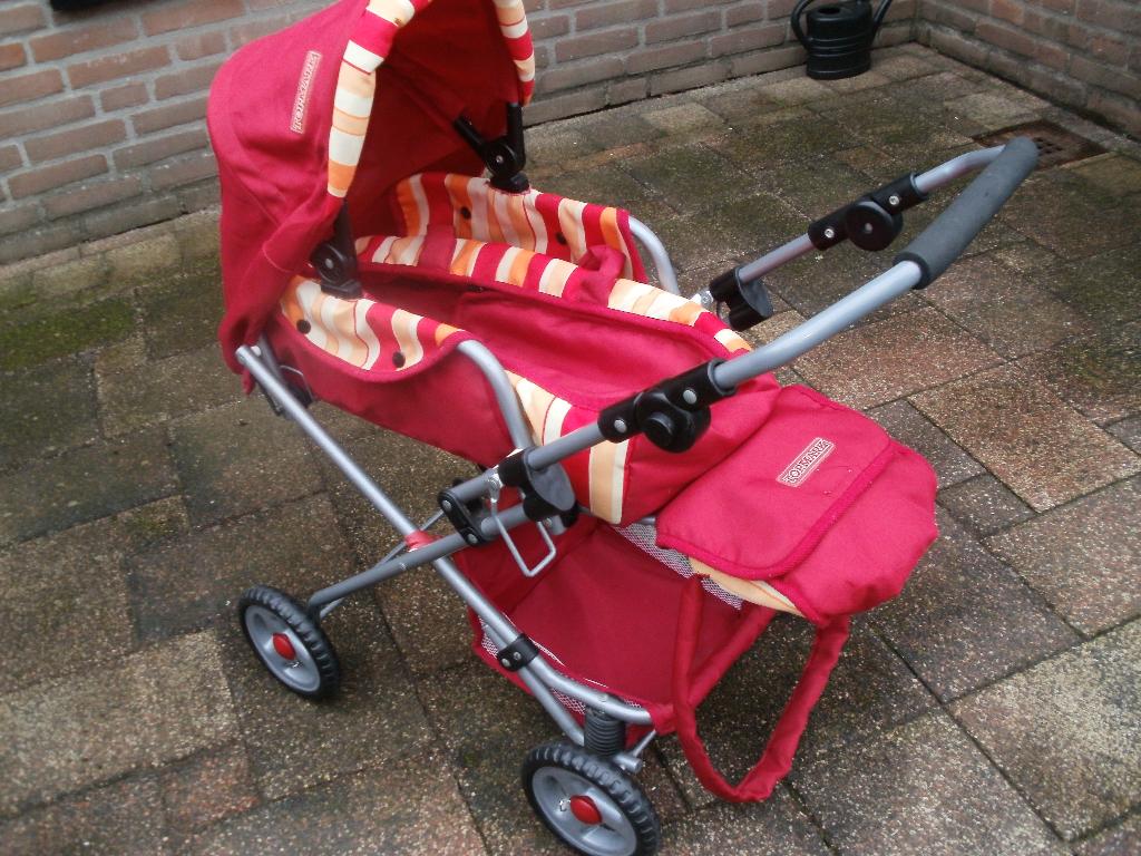Topmark poppenwagen geheel compleet in topstaat., Ophalen, Zo goed als nieuw, Babypop