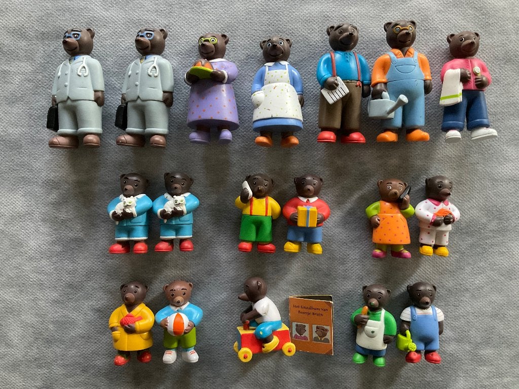 Beertje Bruin Poppetjes, Verzamelen, Ophalen, Gebruikt