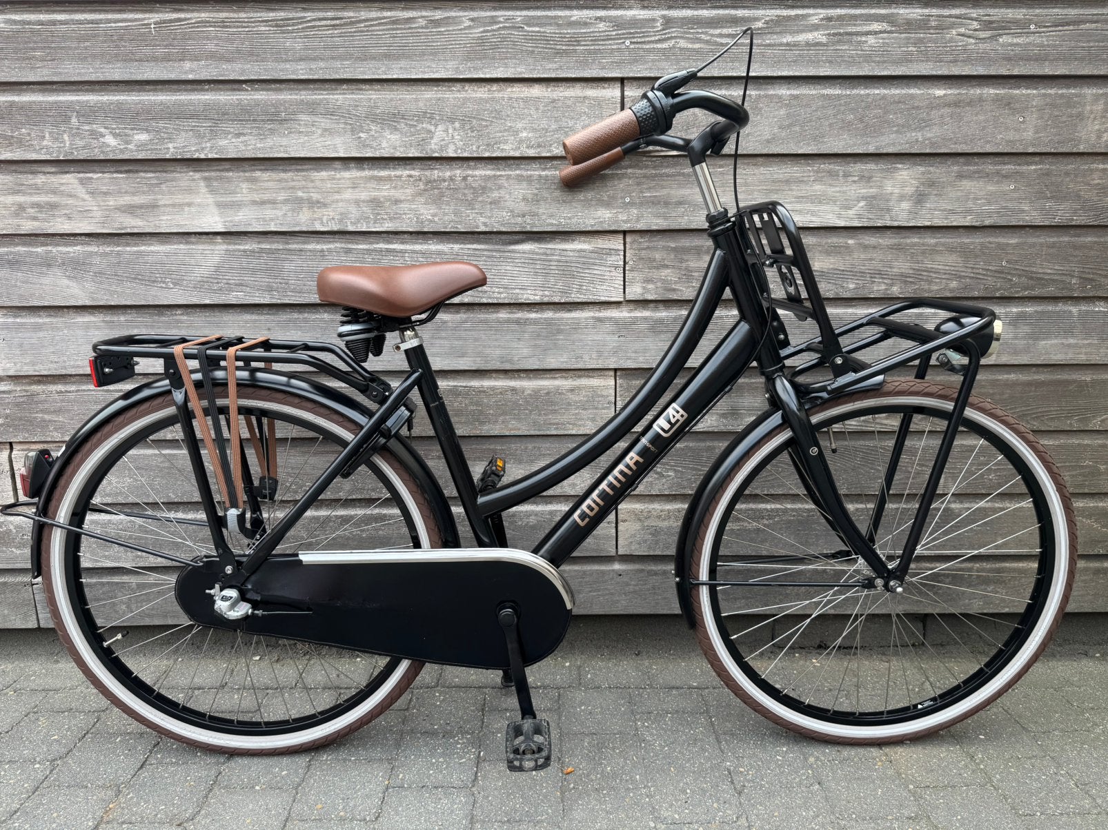 Cortina U4 Transportfiets 26 inch // IZGS //, Fietsen en Brommers, Fietsen | Meisjes, Terugtraprem, Versnellingen, Zo goed als nieuw