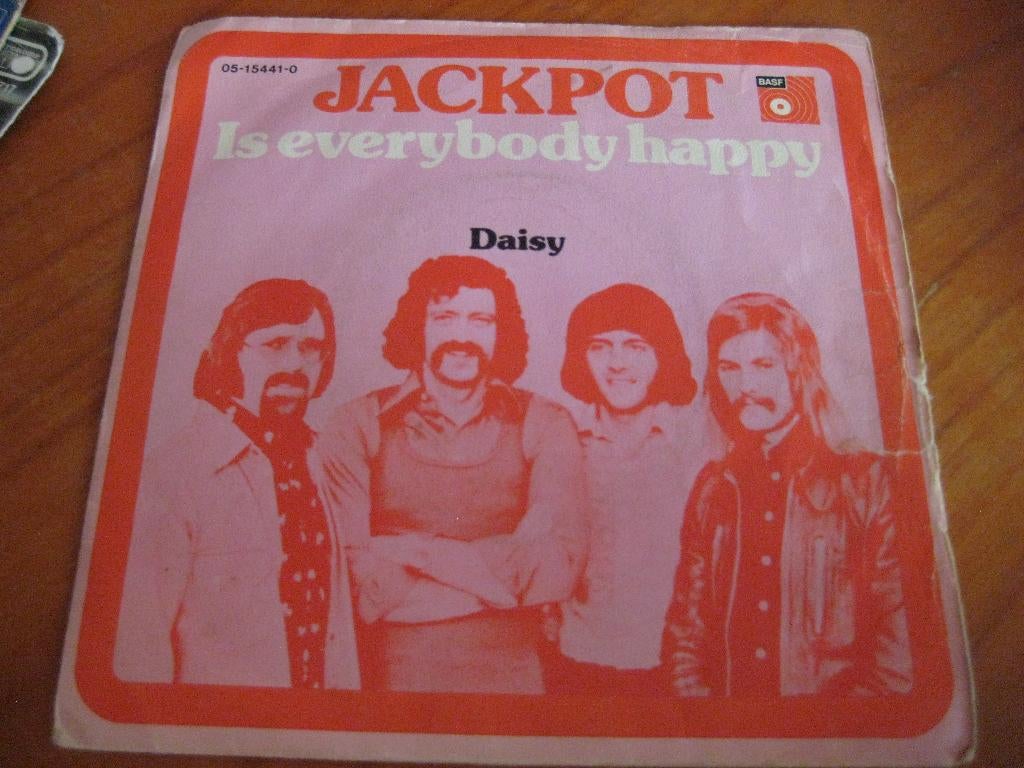 Jackpot: Is everybody happy, Cd's en Dvd's, Ophalen of Verzenden, Zo goed als nieuw, Pop, Single