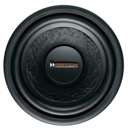 MATCH PP 8W-Q Subwoofer 8 inch 400Watt 4x 3 Ohm., ., Nieuw, Ophalen of Verzenden, .