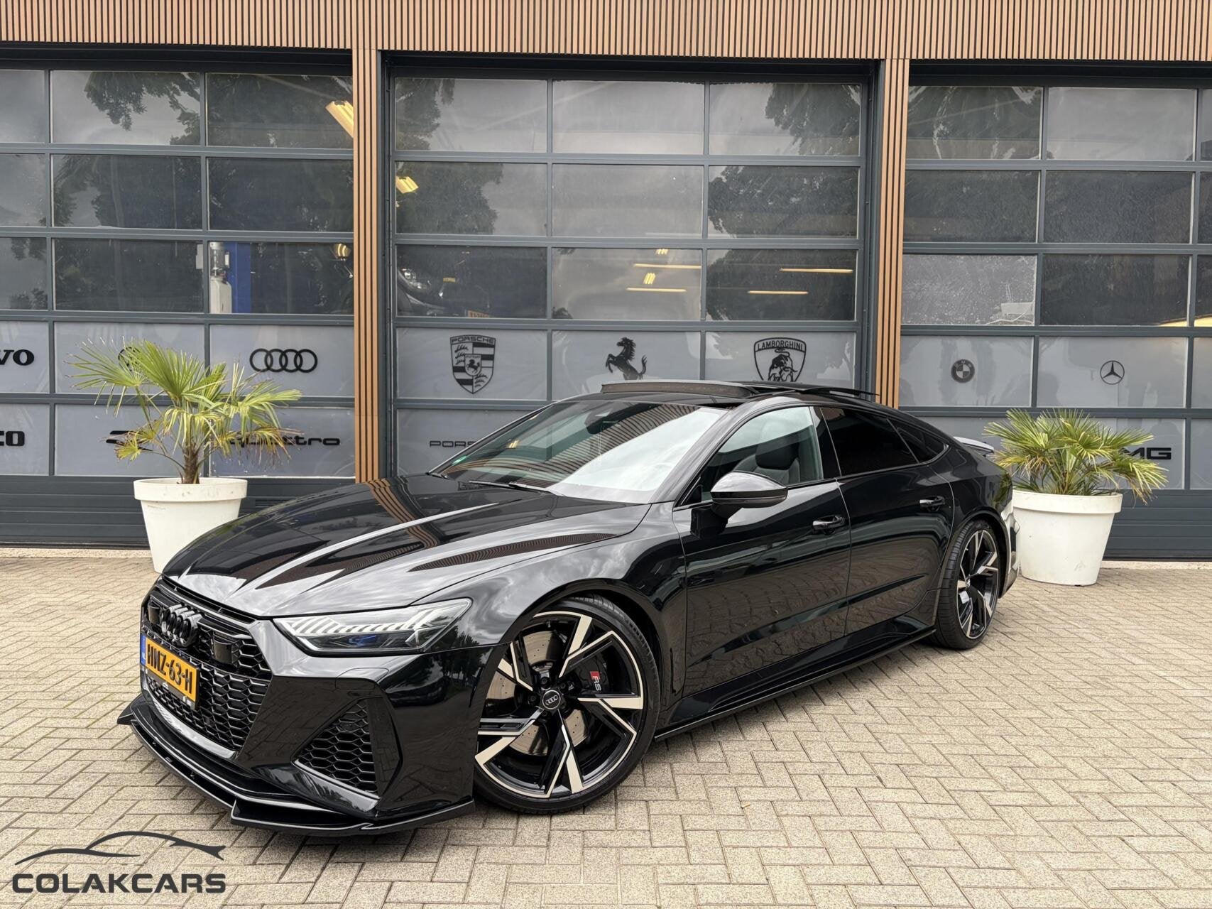 Audi RS7 4.0 TFSI Sportback quattro 600PK 2022 Pano Garantie, Auto's, Automaat, Gebruikt, 8 cilinders, Adaptive Cruise Control