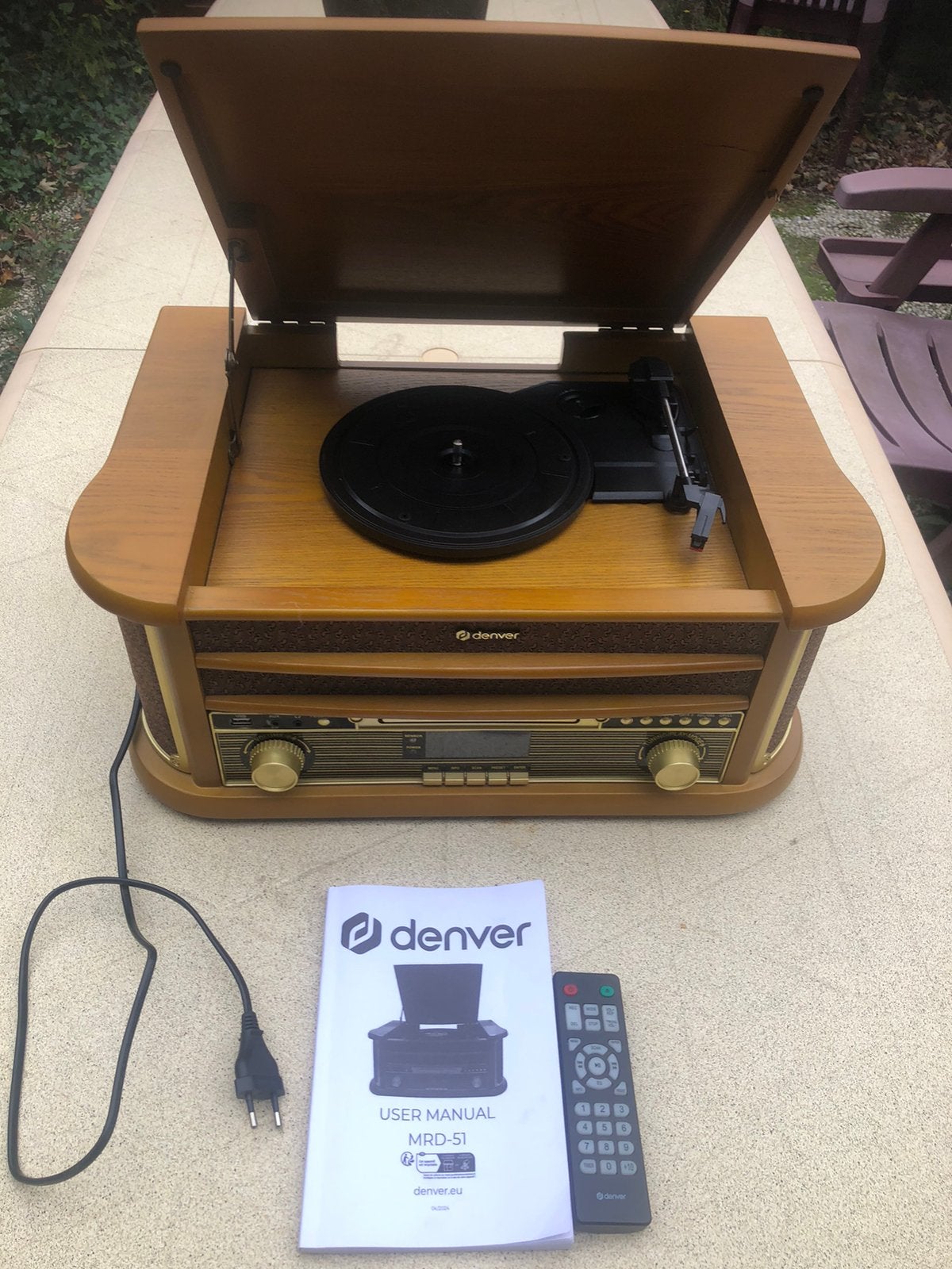 Denver retro music center 4 in 1, Ophalen of Verzenden, Zo goed als nieuw, Overige merken