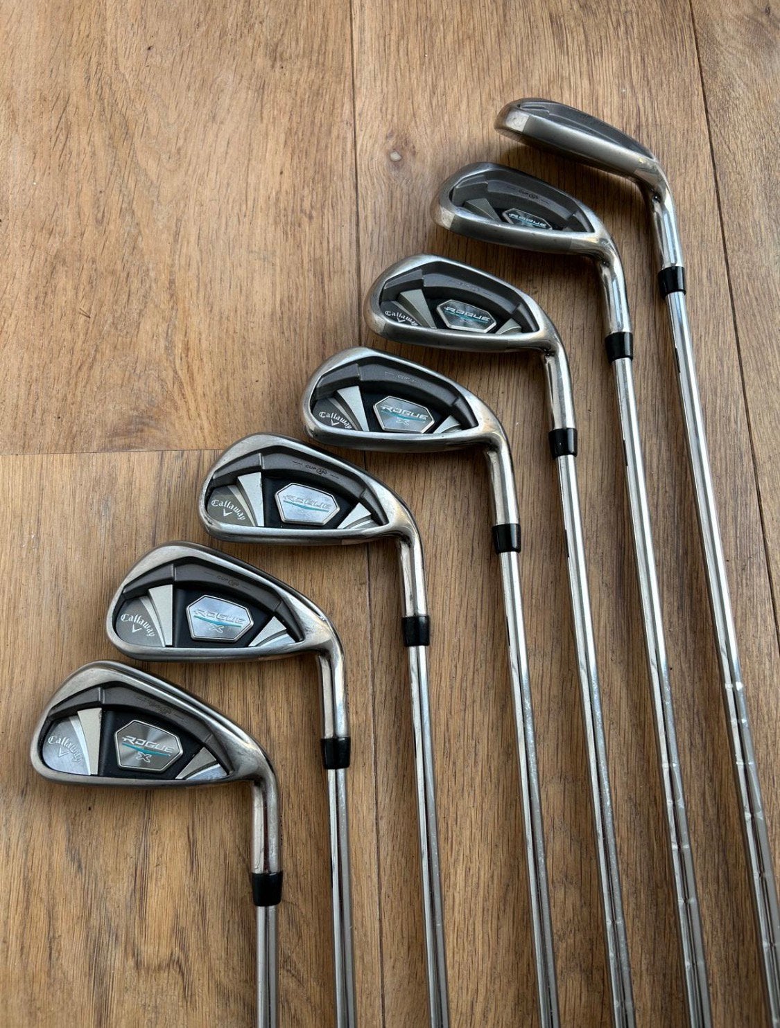 Callaway rogue x irons 9-5 P en S, Sport en Fitness, Golf, Ophalen, Gebruikt, Set, Callaway