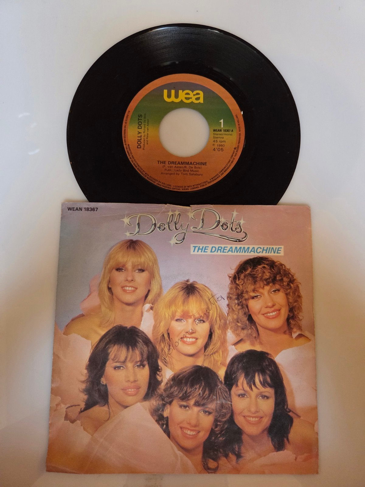 Dolly Dots - The dreammachine, Ophalen of Verzenden, Gebruikt, 7 inch, Pop