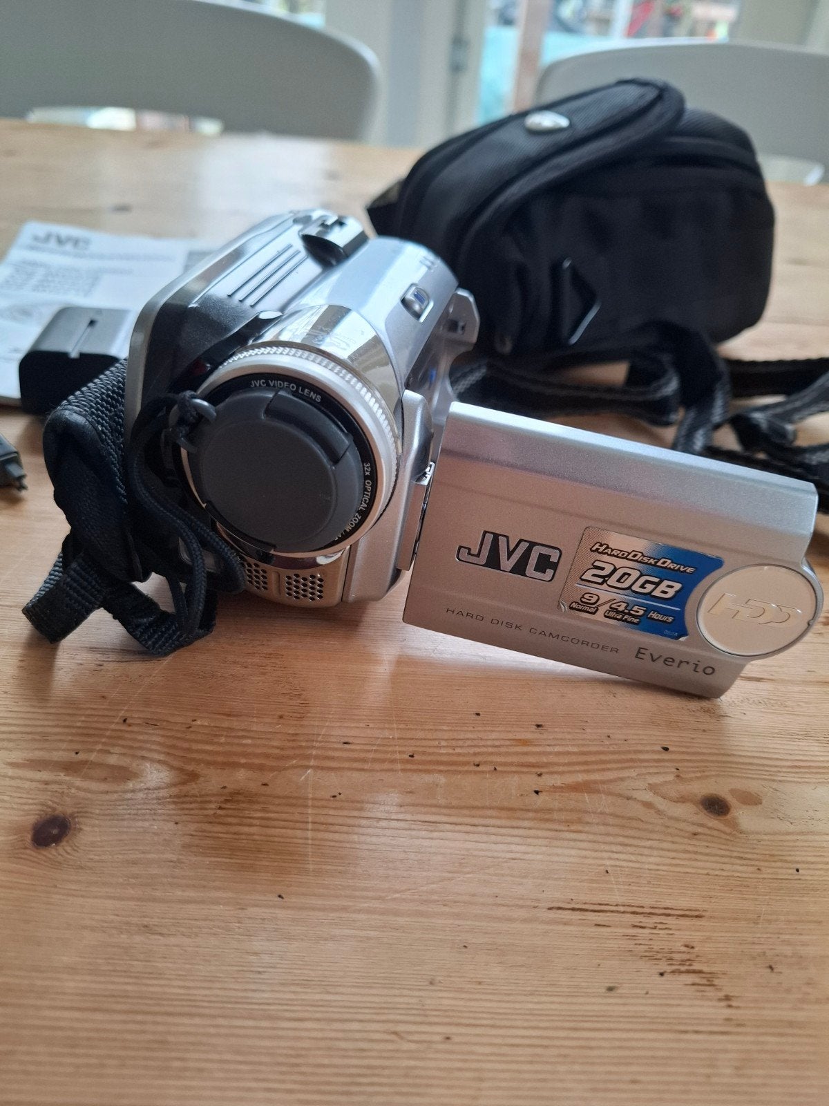 JVC   GZ MG21E hard disk camera, Ophalen of Verzenden, Overige merken, Minder dan 8x