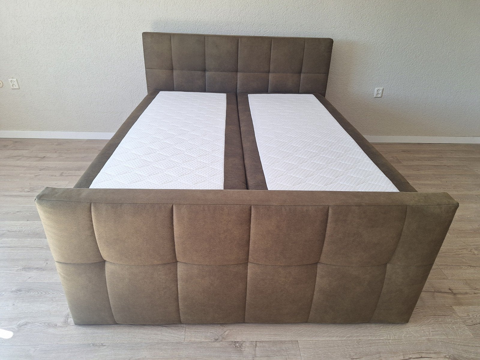 Boxspring, Ophalen, Tweepersoons, Zo goed als nieuw, 200 cm