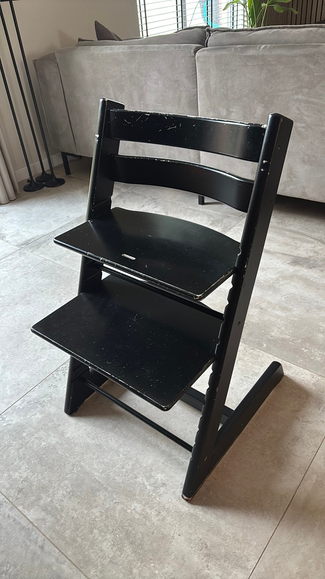 Stokke kinderstoel tripp trapp, Ophalen, Zo goed als nieuw, Meegroeistoel