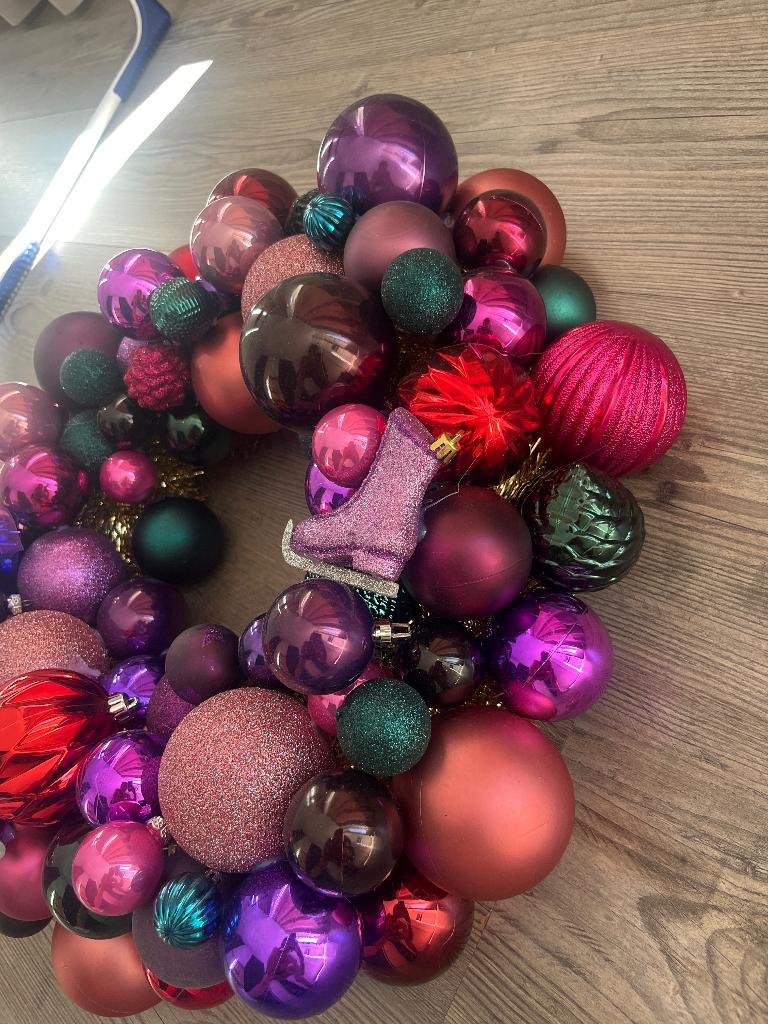 Kerstkrans, Ophalen, Zo goed als nieuw