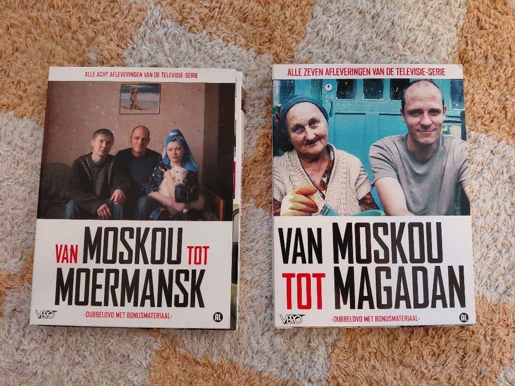 Van Moskou tot Moermansk & Magadan DVD Boxset VPRO, Gebruikt, Alle leeftijden, Nederlands, Reizen