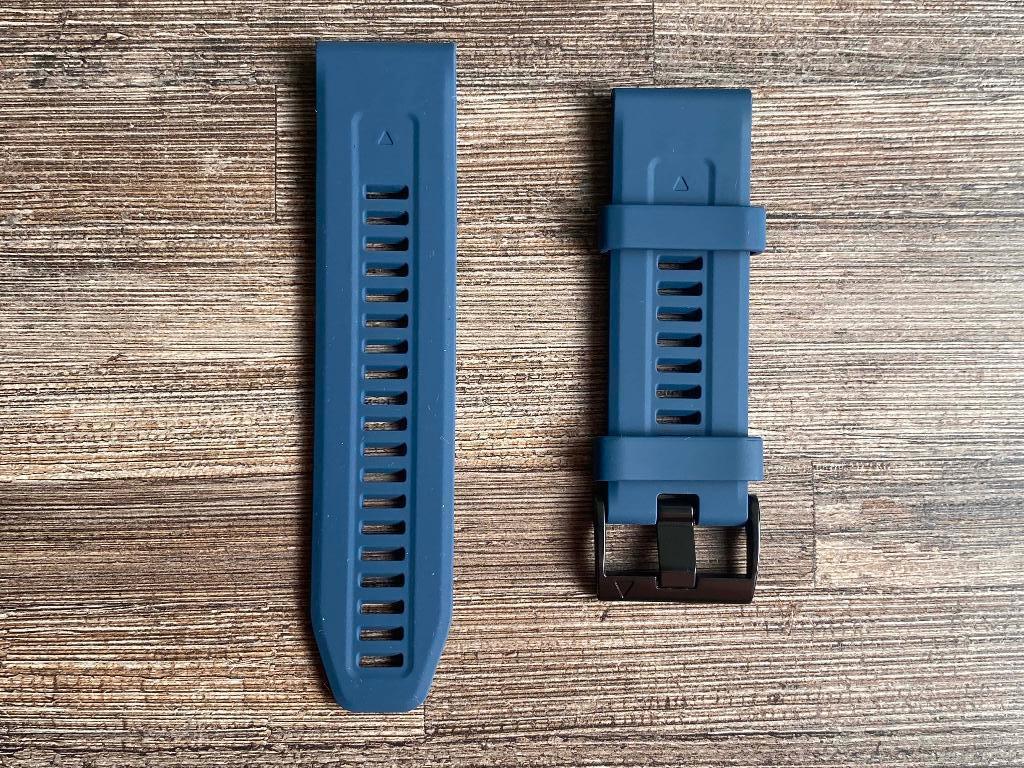 25030 Polsband Quickfit Garmin Fenix 26mm, nieuw, GARMIN, Blauw, Nieuw, Ophalen of Verzenden