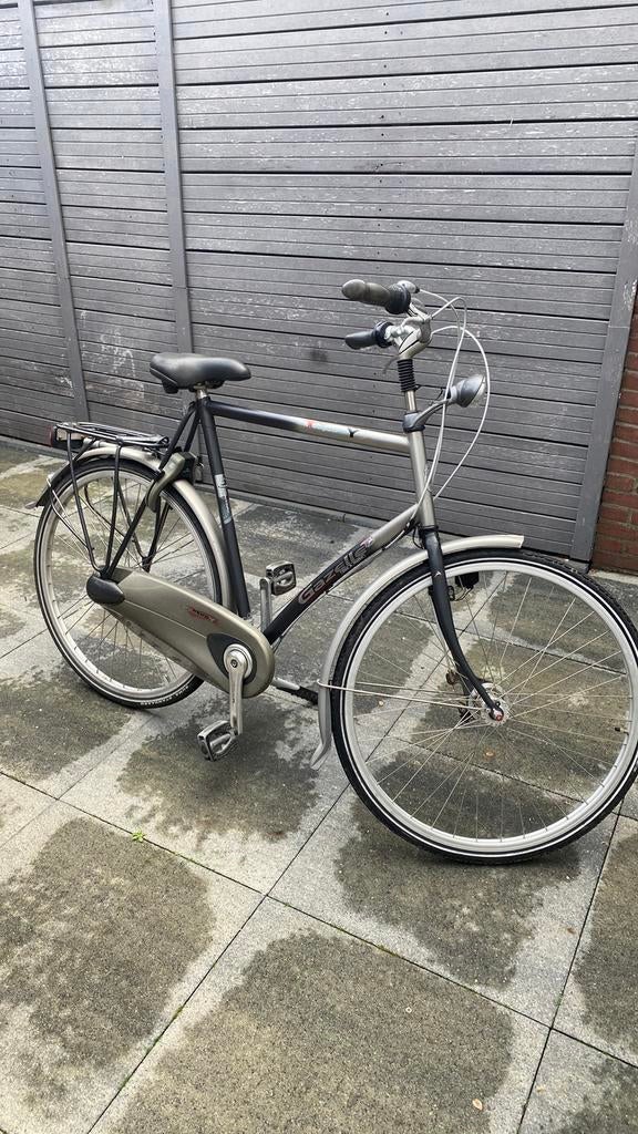 Heren fiets gazelle, Ophalen, Gebruikt, Versnellingen, Schijfrem