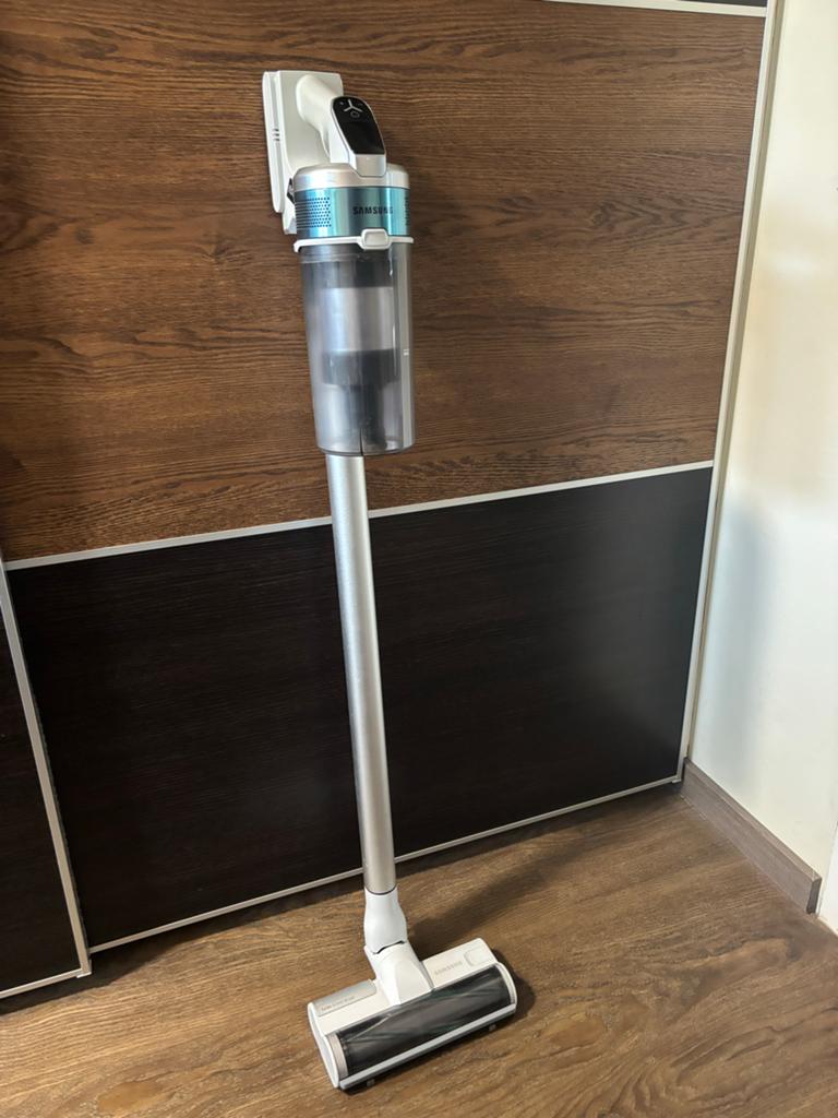 Samsung stofzuiger, Witgoed en Apparatuur, Stofzuigers, Ophalen of Verzenden, Zo goed als nieuw, Geschikt voor tapijt, Reservoir