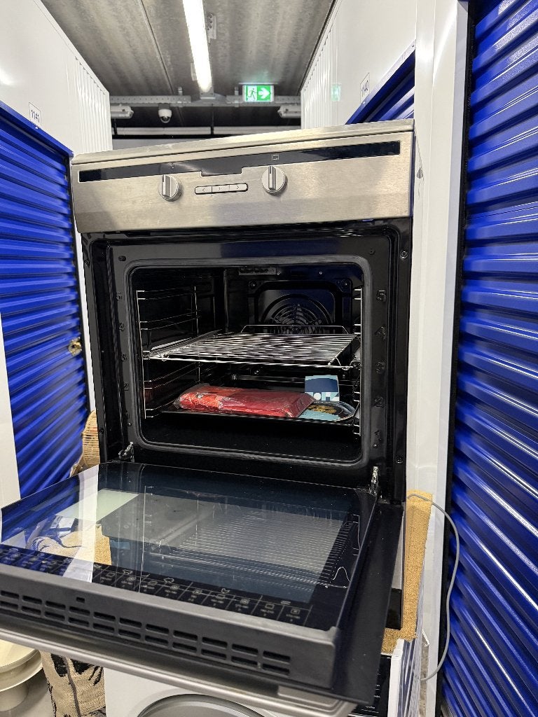 Inventum inductiefornuis met oven 60 cm (incl. pannenset), Ophalen, 60 cm of meer, 4 kookzones, Zo goed als nieuw