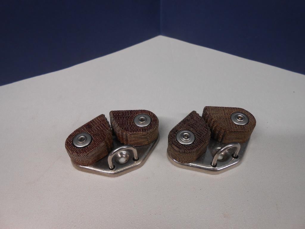 Schootklemmen, Touwklemmen, 5 - 8 mm + geleider, set 2 st., Ophalen of Verzenden, Gebruikt, Overige typen
