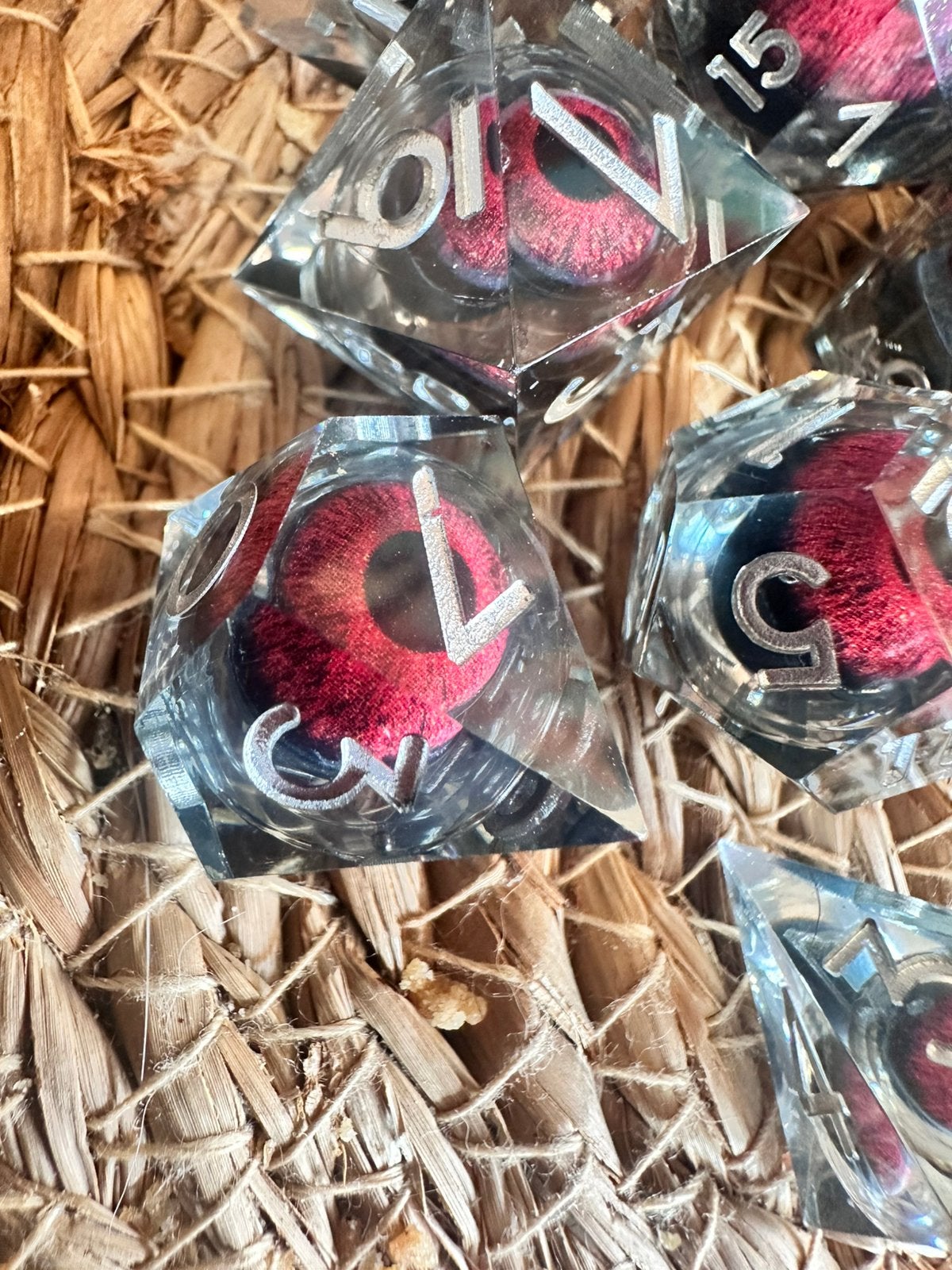 DND dice / drakenoog / dobbelstenen / D&D / RPG / nieuw, Hobby en Vrije tijd, Wargaming, Ophalen of Verzenden, Nieuw, Overige soorten